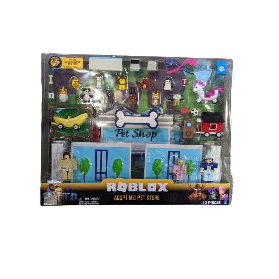 Roblox Adopt Me: Pet Store Deluxe Playset Toy Includes Exclusive Virtual  Item 191726022213