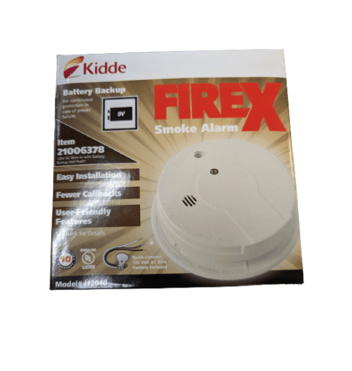 6PACK Hardwired Smoke Detector w/ Ionization Sensor + 9V Backup