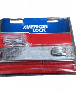 6-PACK American Lock Straight Bar Hasp A825D