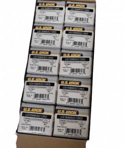 10-PACK - US LOCK knob/deadbolt Cyl. Universal SC1 KEYWAY CHROME KD