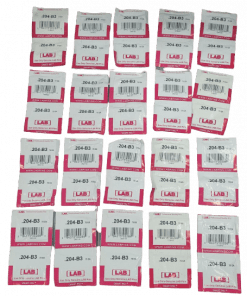 20-PACK LAB Universal Replacement Lock Pins .003 increment Bottom Size .204