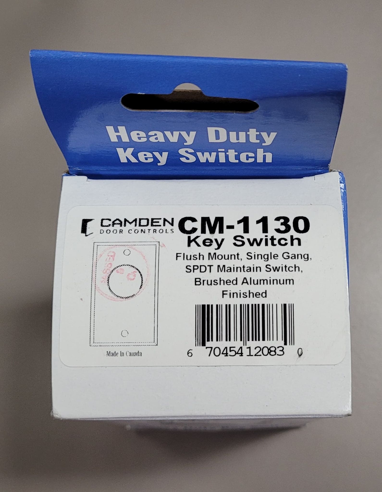 Camden CM1130 Keyswitch Door Controls Garland Home Center