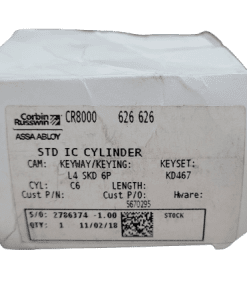 CR8000-L4-626 Corbin 8000 Series 6 Pin Interchangeable Core