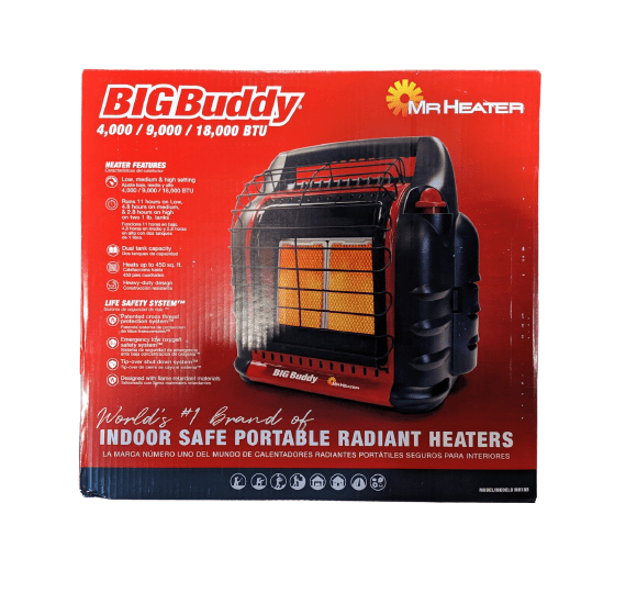 Mr. Heater 18,000 BTU Portable Radiant Propane Big Buddy Heater MH18B
