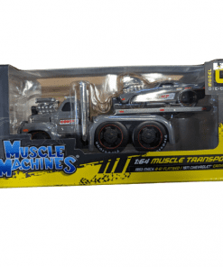Muscle Machines 1:64 Muscle Transports 1953 Mack Flatbed 1971 Chevrolet Camaro