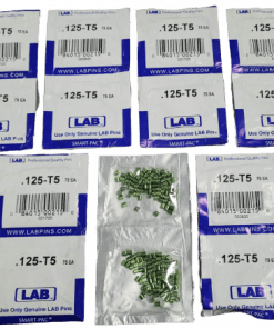 525-PACK LAB SECURITY Universal Replacement Pins .005 Increments Top Size .125