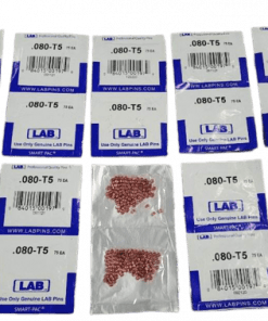 750-Pack LAB Security Universal Replacement Pins .005 Increments Top Size .80