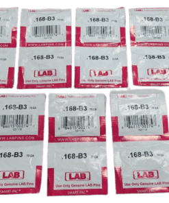 525-PACK LAB SECURITY Universal Replacement Pins.003 Increments Bottom Size .168