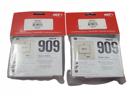 2-PACK Rutherford Controls RCI 909SMOW Surface Mount Rocker Switch ...