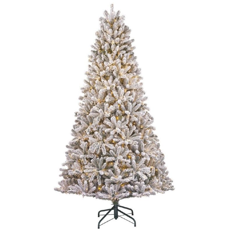 Home Accents Holiday 7.5′ Starry Light Christmas Tree1500 Color Changing Lights Garland Home