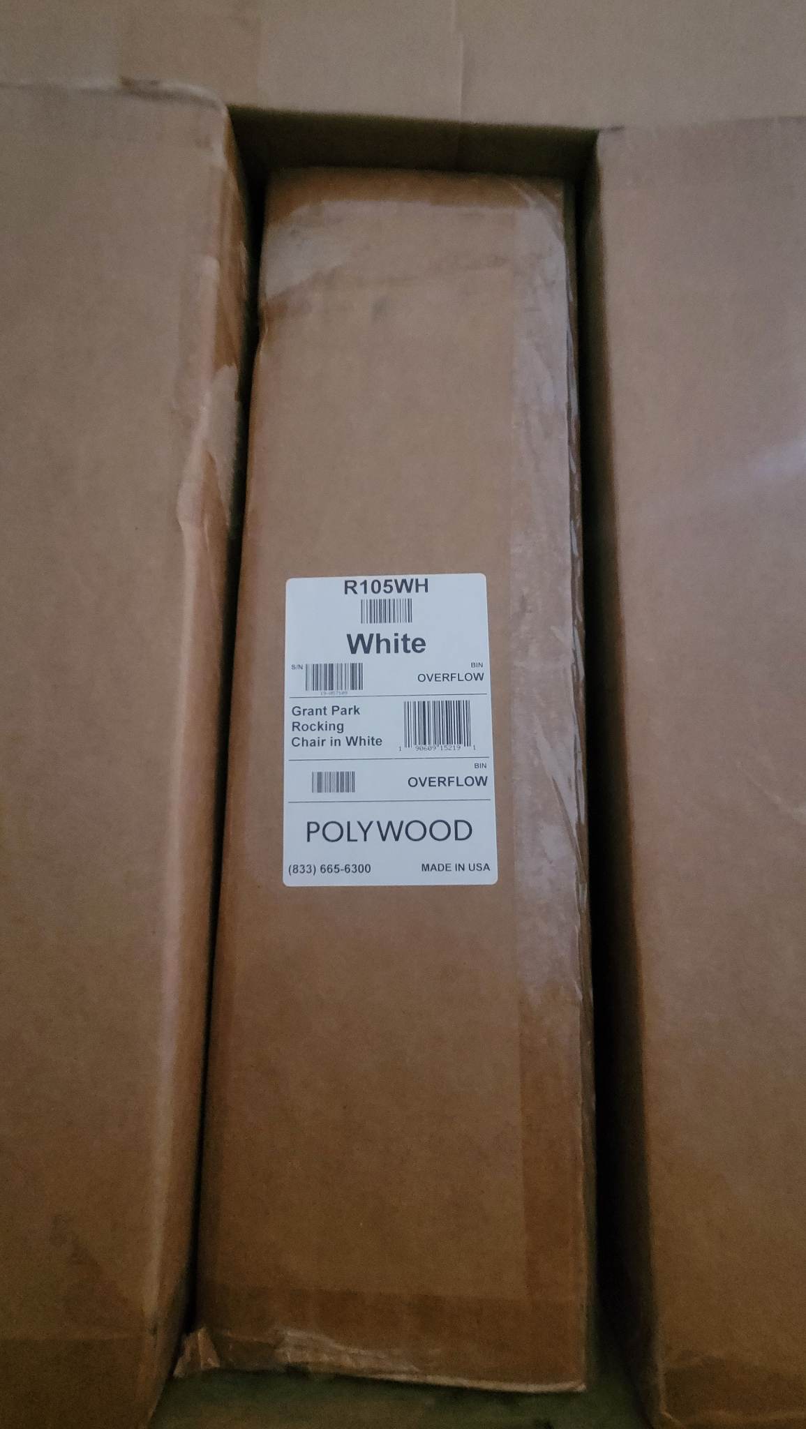 Polywood grant park hotsell rocking chair