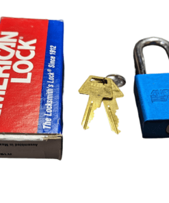 American Lock 1-3/4 in. Aluminum Padlock in Blue A1206BLU