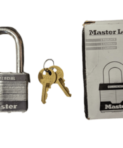 2-PACK Master Lock 2 In. Laminated Steel Padlock KEYED ALIKE 5KALF