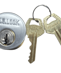 2-PACK US Lock Keyed Mortise Cylinder Keyway US15016026D