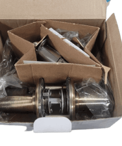 Arrow CL11-SC-05A Grade 2 Entrance Tubular Lock Non-handed In Antique Brass