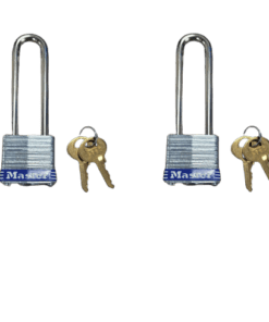 2-PACK Master Lock 7KALJ Laminated Steel Padlock 2/ 2-1/2" Shackle