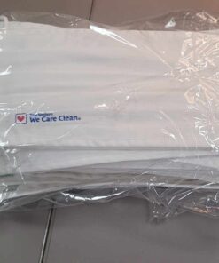 50-PACK Enova Textiles BW Logo Antimicrobial Washable Face Masks