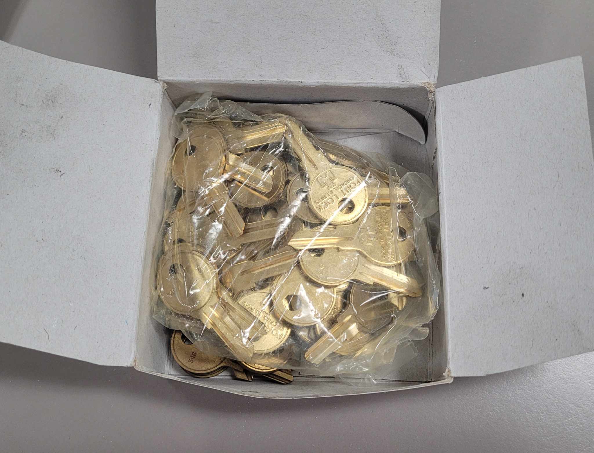 50-PACK Comp X Fort K54G 23000 Series Brass Key - Garland Home Center