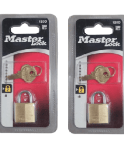 4-PACK Master Lock 3/4 in. Solid Brass Keyed Padlock Body KD