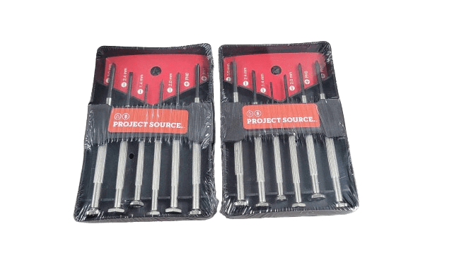 Project Source Screwdriver 2-PACK Project Source 6-Piece Precision Screwdriver Set - Garland Home ...