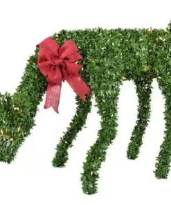 Home Accents Holiday 36 in. Feeding Doe 100-Lights