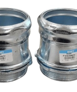2-PACK Halex Electrical Metallic Tube (EMT) Compression Connectors - 2"