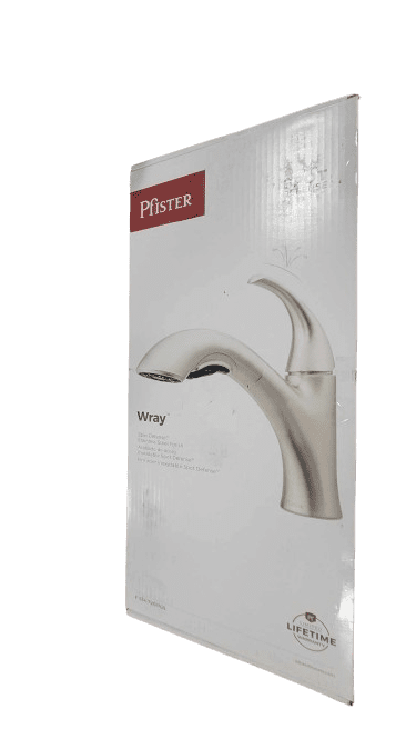 Pfister Wray 1-Griff Küchenarmatur Matt Schwarz – Ausziehbarer Sprühkopf, 140 Cm Schlauch