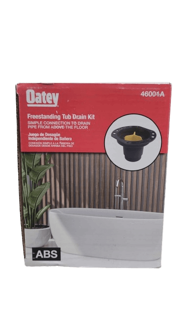 Oatey ABS Freestanding Tub Drain Kit in Black - Garland Home Center