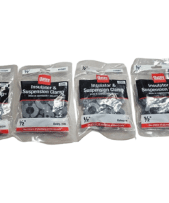 4-PACK Oatey 1/2 in. Insulating Suspension Pipe Clamp (5-Pack)