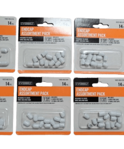 6-PACK Everbilt End Cap Assortment Pack (14-Pack)