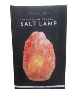 Evolution Natural Salt Lamp Himalayan Pink Salt Crystal ENL-04