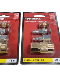 2-PACK Husky Industrial Quick Connect Kit [4-Piece]