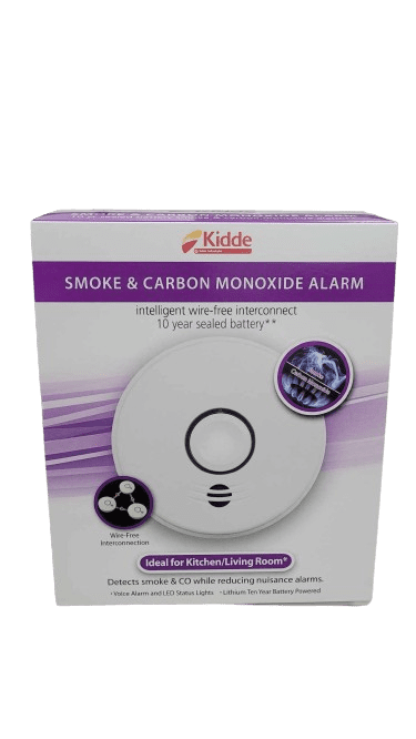 thumbnail interactive-video image 1 of Kidde Wire-Free Interconnect Smoke & Carbon Monoxide Alarm - 10-Year Sealed Lithium Battery, P4010DCSCO-W 1 of 11