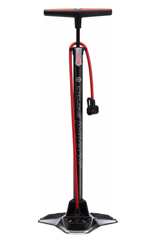 Schwinn Cyclone Max Floor Pump Gray Garland Home Center