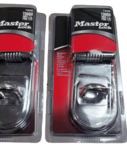 2-PACK Steel Heavy Duty Hasp Latch, 6-1/4 in. Long