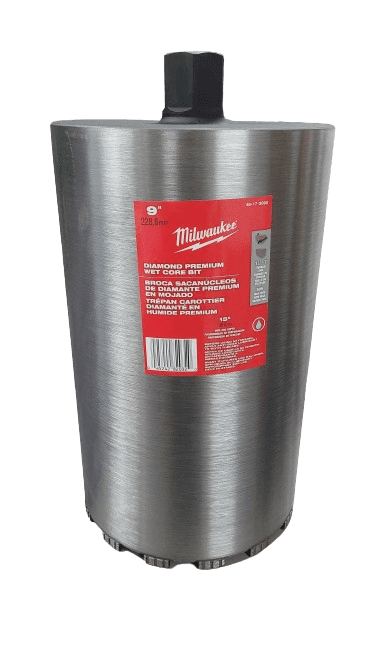 Milwaukee 48-17-5100 10" Diamond Premium Wet Core Bit Milwaukee 48-17-5100 10" Diamond Premium Wet Core Bit