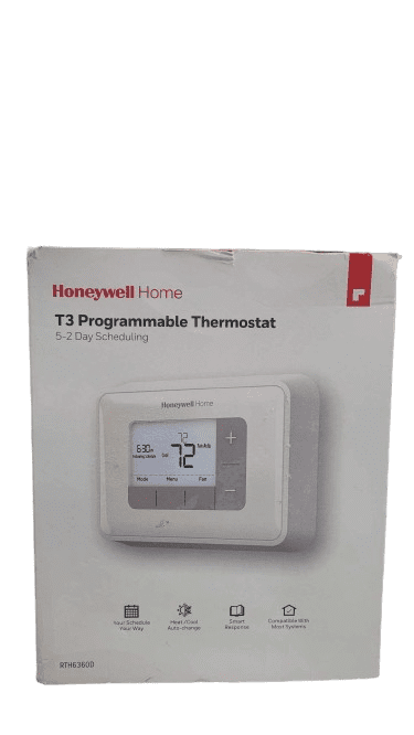 Honeywell T3 5-2 Day Programmable Thermostat with 2H/2C Multistage
