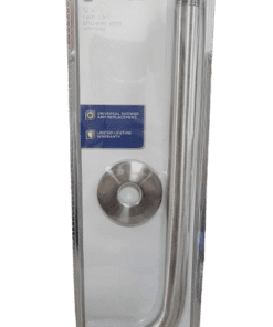 Glacier Bay Raincan 3.5 J-shaped Shower Arm in Nickel 3075-508