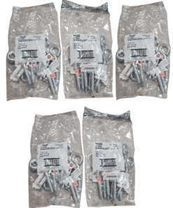 50-PACK National Hardware Lag Screw Eye 5/16 x 4" Zinc Plated Steel N220-681