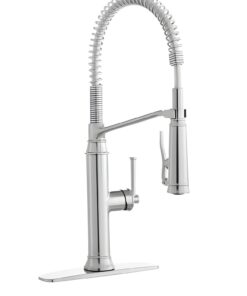 VIGO Edison Single Handle Pull-Down Sprayer Kitchen Faucet in Chrome
