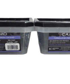 2-PACK 2 in. #7 ProTech Green Premium Star Drive Trim Screws (100-Count)