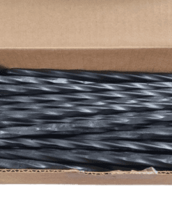 Technoflex Pro 8" Black Nylon Professional Grade Edging Spikes (60-Pack)