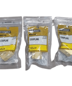 5-PACK Everbilt 1/2 in. x 1/2 in. FIP Brass Coupling