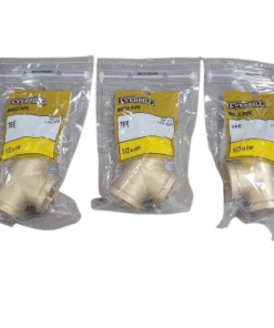 5-PACK Everbilt 1/2 in. FIP Brass Tee Fitting