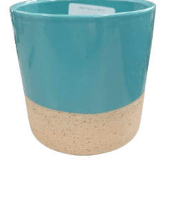 10-PACK Home Decorators 4" Stonewear Cylindrical Planter in Agate Green