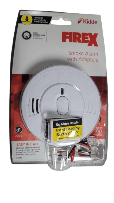 Kidde Firex Hardwired Smoke Detector with Ionization Sensor and ...