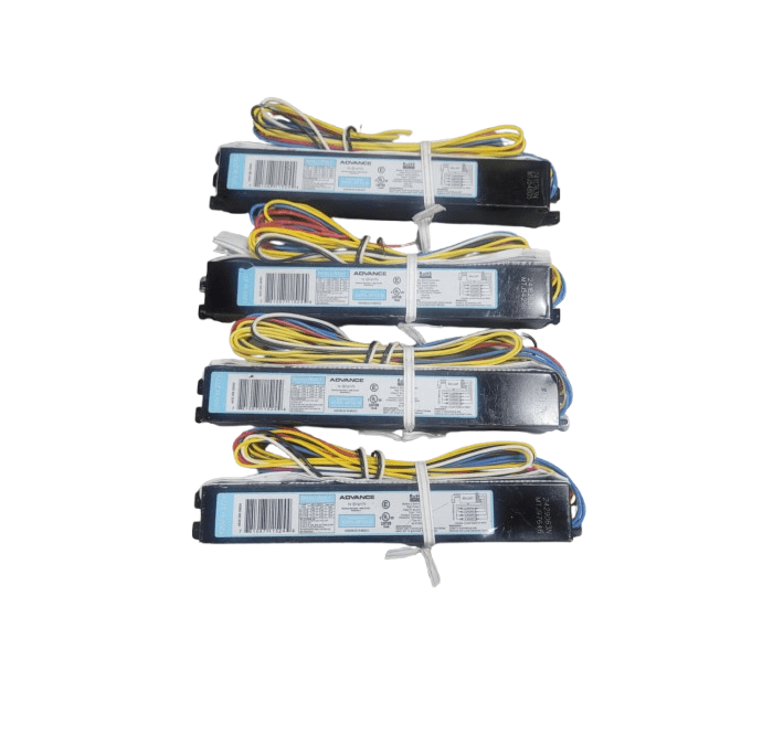 Advance IOPA-4P32-LW-N Instant Start Ballast – 120-277V, Operates 3 Or 4 F17T8/F25T8/F32T8/F32T8/ES T8 Lamps